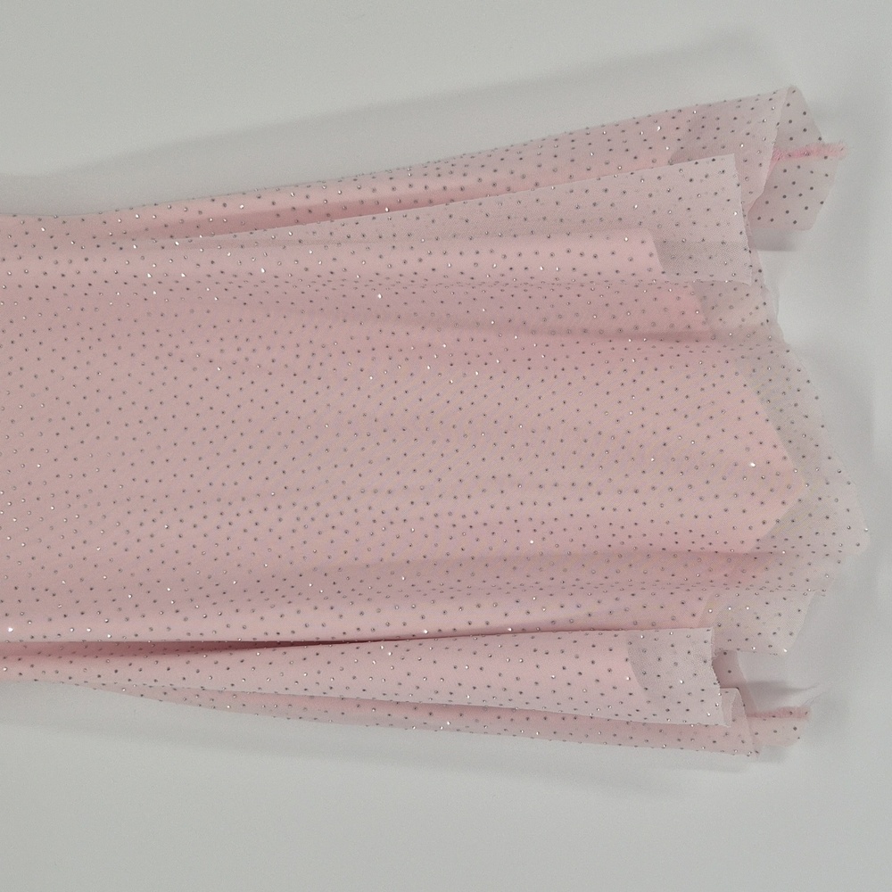 Windsor Baby Pink Sparkling Perfection Rhinestone A-Line Mini Dress - Picture 3 of 12